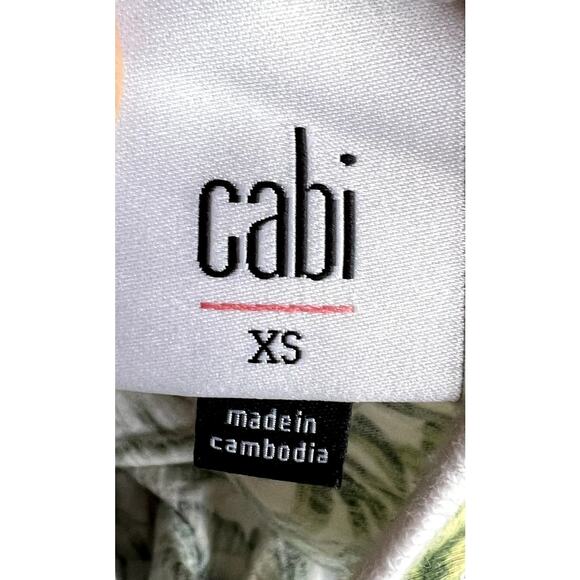 CAbi Mini Tunic Dress Women XS Paradise CoverUp Beach Resort Coastal Swim - Picture 4 of 9